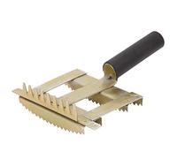 Peine para muda de ganado, cepillo de aseo Peine para muda de ganado Ganado Vaca Toro Cepillo para el cabello Antipruriginoso Grada Rastrillo Herramienta de aseo para la cría de animales Caballos Gana