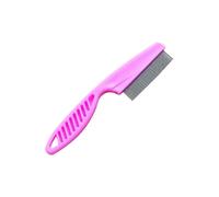 (Peine para pelo de mascotas M) Peine para la caída del pelo de mascotas, peine antipulgas de acero