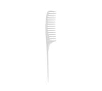 Peine para peluqueros con dientes anchos, fácil de desenredar, punta puntiaguda, estilo preciso, peine portátil