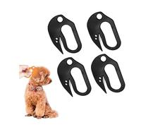 Peine para perro con nudo abierto para cachorros, pelo de cachorro, peineta, peine para desenredar el peine H9F2