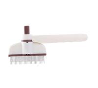 Peine Para Perros Que Elimina El Pelo Muerto | Cepillo Giratorio Para Perros - Accesorio Autolimpiante Para Rutina Diaria De Cepillado Y Temporada De Muda