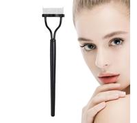 Peine para pestañas con cepillo para cejas | 6 g separador para | Pincel para pestañas - ComMEMCCRIMENTO SEMIRÚCULO ACERO AUSCIAL 2,6x13,6 cm Dientes robustos Forma De Ceja Definida FA