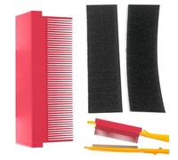 Peine Para Plancha, Accesorio De Peine Para Plancha De,Clip de fijación para peine de hierro | Cepillo alisador de cabello extraíble resistente al calor para resultados profesionales y sedosos