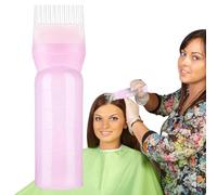Peine para raíces de tinte para el cabello, peine para raíces para teñir el cabello,Aplicador de peine para tinte para | Con báscula, portátil para teñir, para mujeres y ho