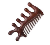 Peine para raspar el cuero cabelludo | Masajeador y peine portátil del cuero cabelludo - Herramienta hecha a mano que evita que el cabello se caiga para aliviar la cabeza, cuello, hombros, manos y