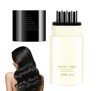 Peine Para Teñir El Cabello | Peine Tinte 2 en 1 Femenino Cobertor de Raíces Cobertura de Canas Natural Aplicador | Impermeable Raíces Cobertura Coloración Cepillo Canas Temporal para Hombre Mujer Via