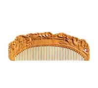 Peine para Vestirse Peine for barba for hombre, bolsillo tallado de madera maciza y peine de viaje for cabello fino o adelgazado, cuidado de la barba y cuidado del cabello Peine para Desenredar el Cab