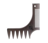 Peine para Vestirse Peine Pein Creative Right Angle Facial Multifuncional Facial Acabado Peine Beard Peine Pein Styling Peine Puede ser utilizado for recortar el cabello Peine para Desenredar el Cabel