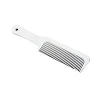 Peine Peine cortapelos for peluquería, 3 unidades, parte superior plana antiestática for corte de, herramientas profesionales belleza for salón Peluquería(White)