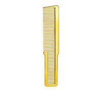 Peine Peine de corte pelo antiestático for salón, cortadora galvanizada profesional, accesorios herramientas estilismo, peluquero, 3 colores, 2 uds(Gold)