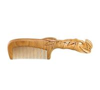 Peine Peine de dientes finos de madera maciza, peine de masaje retro, peine de baño adecuado for cabello largo, cabello liso, cabello ondulado, cabello rizado, cabello grueso Cepillo para el pelo