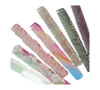 Peine Peine de doble cara | Cepillo profesional for el cabello, apto for uso doméstico y en peluquería(Paisley)