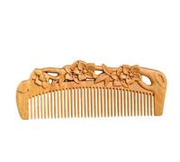 Peine Peine de estilo for hombre, peine de madera for alisar el cabello, peine antiestático, peine de viaje Simple Cepillo para el pelo