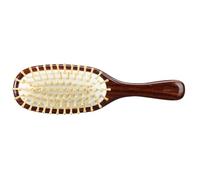 Peine Peine de masaje meridiano de madera maciza, peine de pelo rizado esponjoso, cojín de aire, peine alisador de cabello Peine Para el Cabello