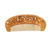 Peine Peine de pelo rizado de dientes anchos, peine de pelo largo de madera maciza de estilo chino, peine de masaje for el hogar, peine de pelo mojado for Baño Peine Para el Cabello
