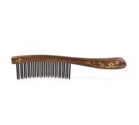 Peine Peine dentado de madera maciza for el cuidado del cabello, peine esponjoso con mango, peine alisador, peine for peinar Peine Para el Cabello