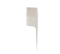 Peine Peine for teñir el cabello, herramienta profesional for teñir, resaltar, aplicar láminas, for salón de belleza, seccionar(WHITE)
