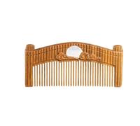Peine Peine retro chino, peine de pelo largo tallado en madera maciza, peine de viaje portátil, adecuado for todo tipo de cabello rizado, largo y mojado Cepillo para el pelo