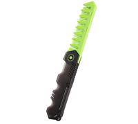 Peine plegable 2 en 1 de bolsillo para barba, herramienta de peluquería con cabeza de, cortadora para cabello, barba, bigotes, aseo diario