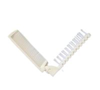 Peine plegable - Cepillo de pelo de bolsillo de doble cabeza, peine de masaje de polipropileno, peine de maquillaje de dientes finos, peine de bolsillo plegable antiestático, herramienta de peinado
