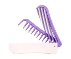 Peine Plegable Herramienta De Estilizado Portátil Para Partir El Estilo Del