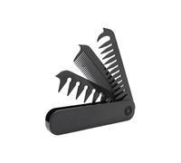 Peine Plegable Para Hombres | Cepillo Para El Cabello Plegable, Cepillo Para El Cabello Fino Y Diente Ancho Para Padres Que Viajan Al Marido, Negocios, Gimnasio Al Aire L