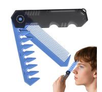 Peine plegable | Peine plegable portátil - Herramienta de peluquería con cabeza de aceite, cortadora para cabello, barba, bigotes, aseo diario
