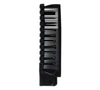 Peine plegable portátil, doble cabeza de masaje de pelo Brush, Fine Tooth Anti-Static Styling Tool, Compact Travel Hairbrush for Outings, Dates, and Holidays