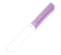 Peine Plegable Portátil - Herramienta de Aseo para Peinados con Doble Cabeza - Peine Plegable para Estilos de Cabello | Para Hogar, Viaje, Vacaciones, Barbería, Apartamento, Hotel, Residencia, Casa Ru