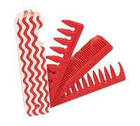 Peine portátil de bolsillo fino, de Tooth Wide Tooth plegable Styling Comb, Travel Friendly Detangling Brush, compacto Hair Grooming Tool for Women, Girls, Beards, and Mustachs