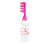 Peine profesional para teñir el cabello, botella vacía con aplicador, dispensador de herramienta para colorear y peinar, dispensador de tinte