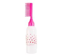 Peine profesional para teñir el cabello, botella vacía de tinte para el cabello con aplicador, peine dispensador, herramienta de peinado para colorear el cabello
