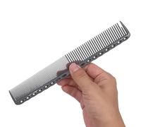 Peine Professional Hair Combs Barber Hairdressing Cutting Brush Anti-static Tangle Pro Salon Care Styling Tool(WHITE)