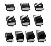 Peine Protector Profesional For Cortadora De Cabello, Color Negro, Compatible Con La Mayoría De Las Cortadoras De Cabello Wahl, De 1/16 A 1 Pulgada, 1,5-25 Mm, Fácil De Limpiar.