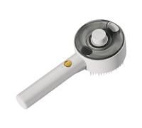 Peine pulverizador antiestático, cepillo de vapor práctico para gatos, peine multiusos para tanque de agua, cepillo de aseo de 30 ml para gatos y perros de largo y corto