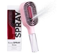 Peine pulverizador con función de niebla fina para un cuidado suave y seguro del cabello y peinado