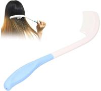 Peine Suave de Mango Largo, Peine Mango Largo, Cepillo de Pelo Largo Peine de Mango Antideslizante, Cepillo Suave(01)