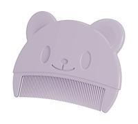 Peine suave para el pelo de los dientes más finos, peine de pelo recién nacido, peine de masaje para la cabeza infantil, peine calmante para el baño, peines portátiles, equipo de viaje
