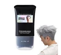 Peine Teñir Cabello, Portátil Cabello Color Barra, Impermeable Resistente Sudor Hombres Barra Teñir Cabellos Con Peine Aplicador, Larga Duración Retoque Raíces Cubre Canas Corrector Tintes Cepillo