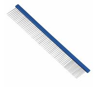 Peine Vivog con 18 dientes finos y resto gruesos 25 cm, azul