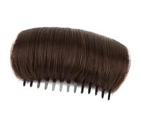 Peine voluminizador de cabello de malla transpirable con base de espuma viscoelástica, realzador de raíz sin costuras para peinar el cabello fino y fino, inserto esencial de extensión sin costuras