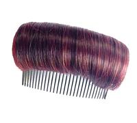 Peine voluminizador de fibra sintética para cabello, diseño de integración sin costuras, accesorio de peinado profesional para peinados de novia y eventos, diario, oficina, peinado, peine
