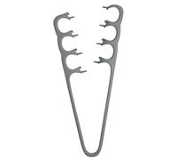 Peine voluminizador para el cabello, herramienta de peinado de dientes anchos con diseño antiestático, peine portátil para el aseo de los hombres, material con, modelado del cabello para el peinado