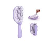 Peine voluminizador y alisador para el cabello, plegable, limpieza automática, hueco para dar forma a los componentes, peine voluminizador