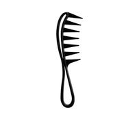 Peines 5pc Wide Teeth Hairbrush Men Hair Beard Trim Hairdressing Brush Hairstyle Barber Styling Tools Salon Accessories(Black)