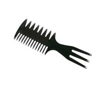Peines 5pc Wide Teeth Hairbrush Men Hair Beard Trim Hairdressing Brush Hairstyle Barber Styling Tools Salon Accessories(Pink)