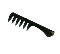 Peines 5pc Wide Teeth Hairbrush Men Hair Beard Trim Hairdressing Brush Hairstyle Barber Styling Tools Salon Accessories(PURPLE)