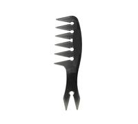 Peines 5pc Wide Teeth Hairbrush Men Hair Beard Trim Hairdressing Brush Hairstyle Barber Styling Tools Salon Accessories(Red)