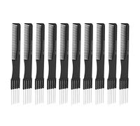 Peines de agarre de carbono, peines de agarre para salón, 10 unidades, 5 pines evitan el deslizamiento para los salones
