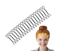 peines de alambre | Peines laterales invisibles con pasador en forma de U - Herramienta de peinado Updo para el cabello, soporte decorativo para flequillo para mujeres y niñas, peines para el cabello